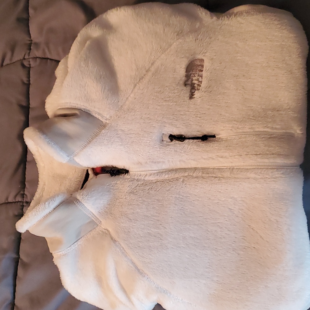 Crisp white Northface Summit Series jacket